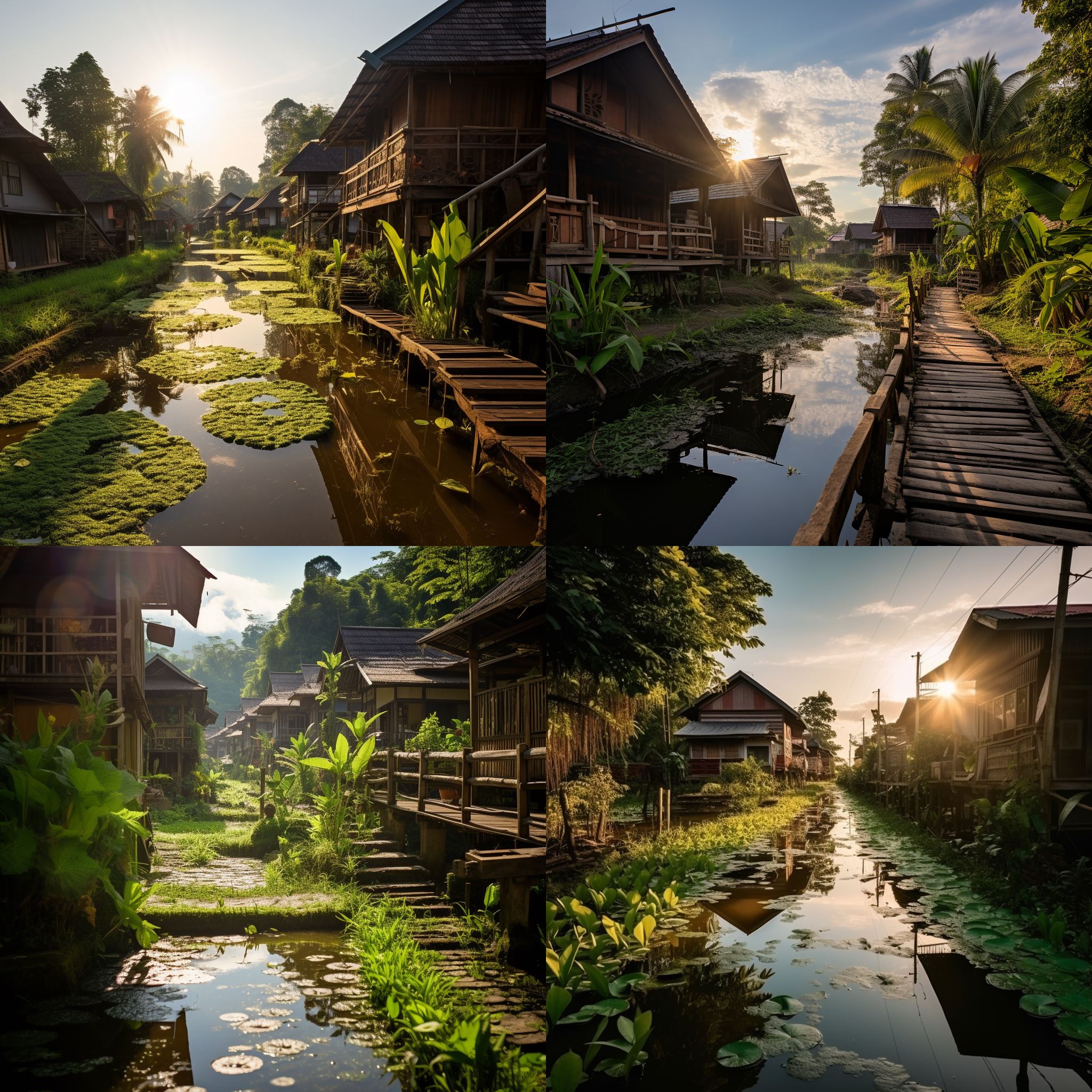Kampung indonésien