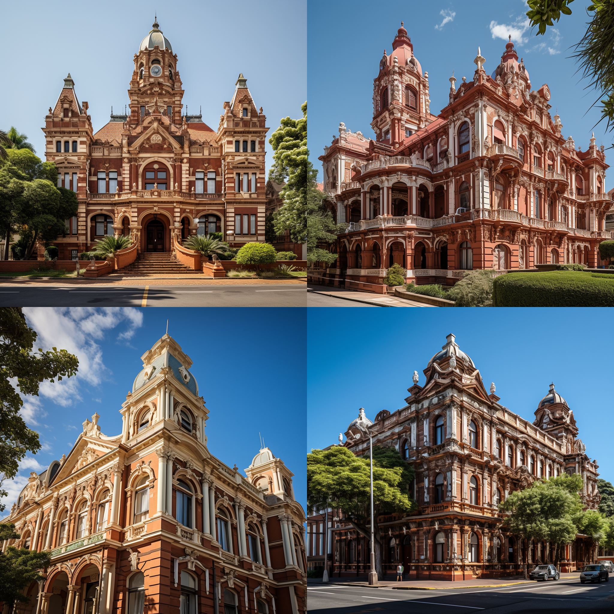 Architecture baroque édouardienne à Pietermaritzburg