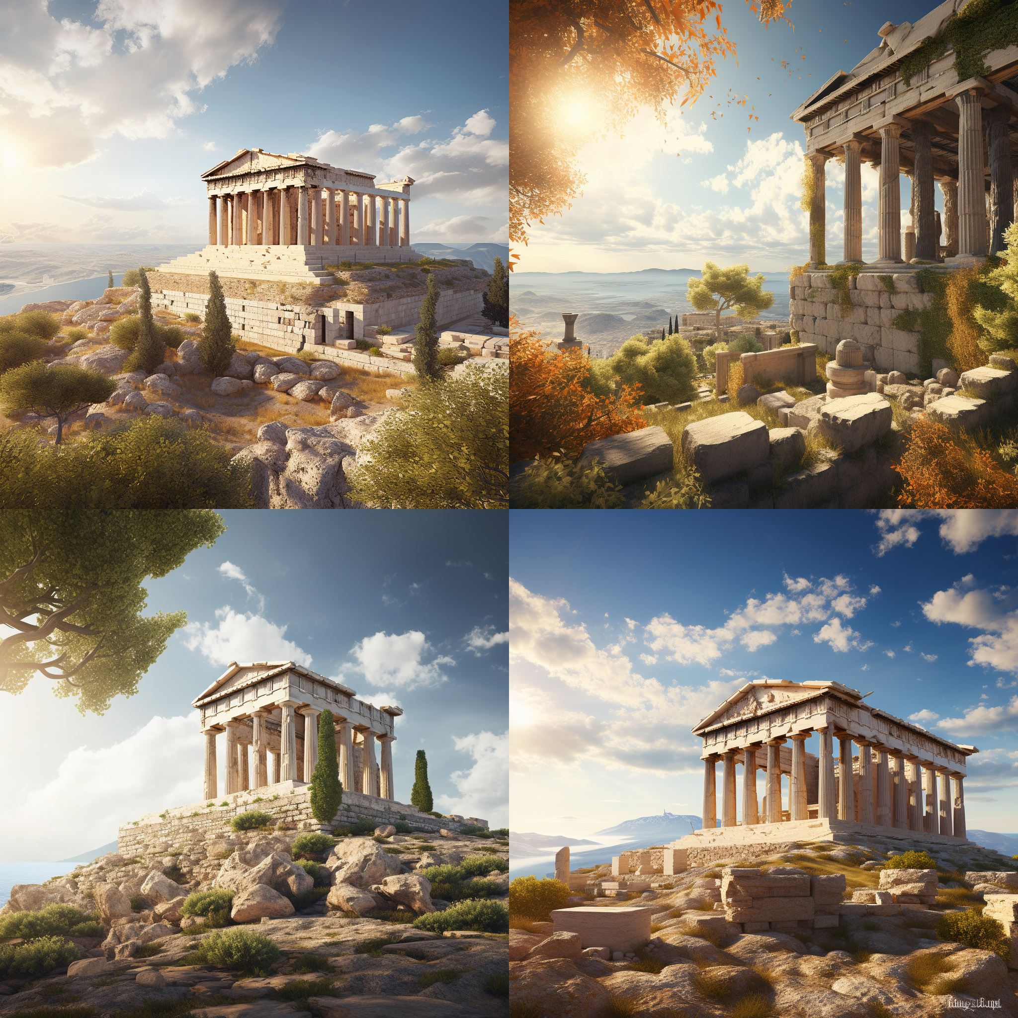 Temple grec ancien