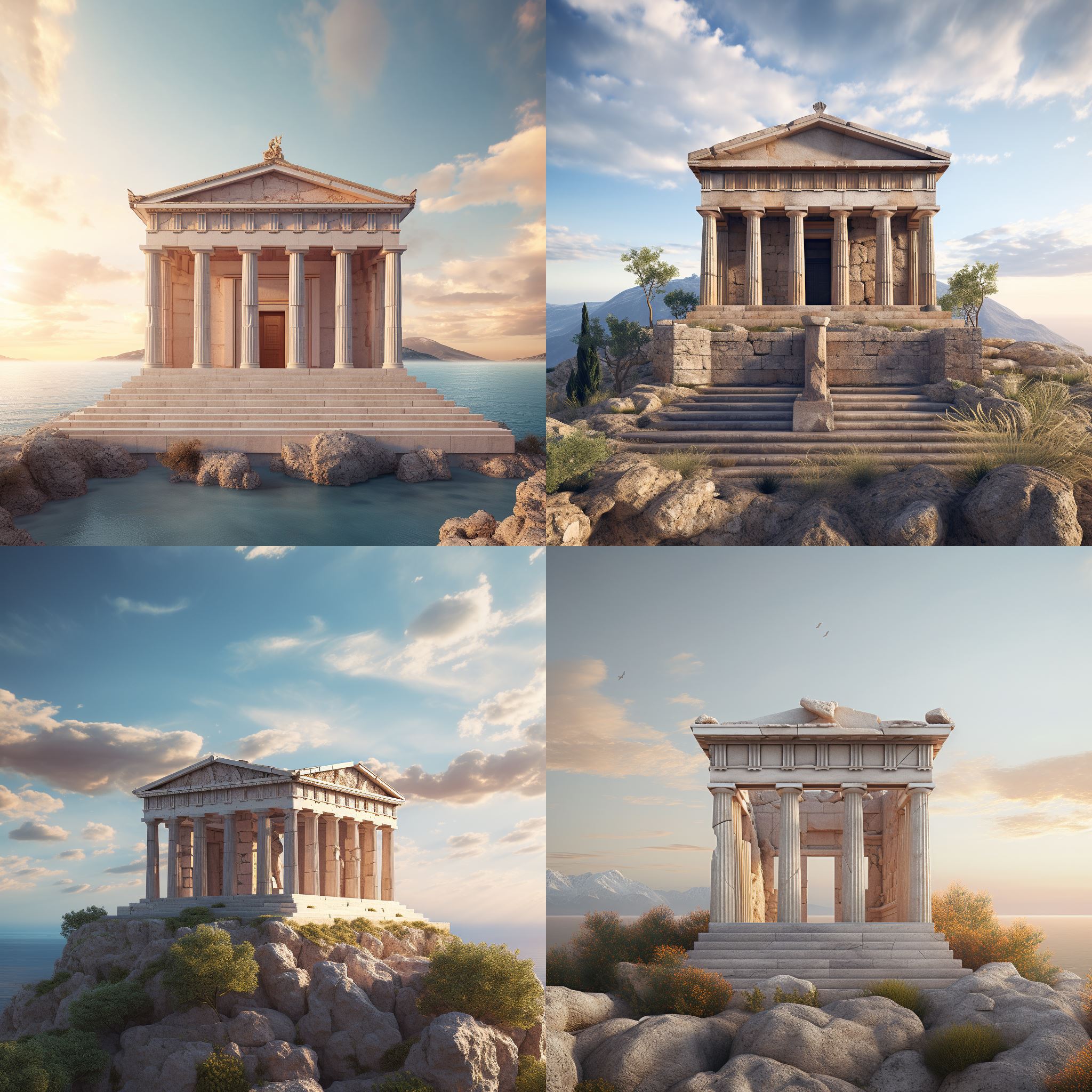 Temple grec classique :: 1.9
