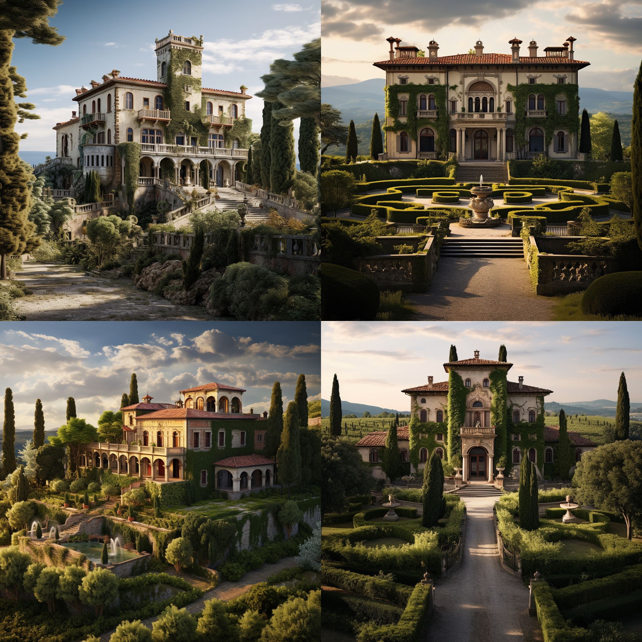Villa Renaissance italienne :: 2.1